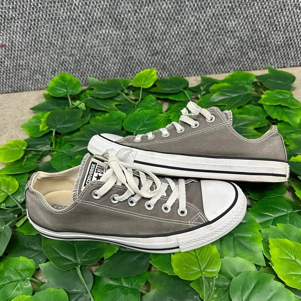Gray Converse Chuck Taylor All Star Low Top Sneakers